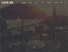 Tablet Screenshot of cafekr.com